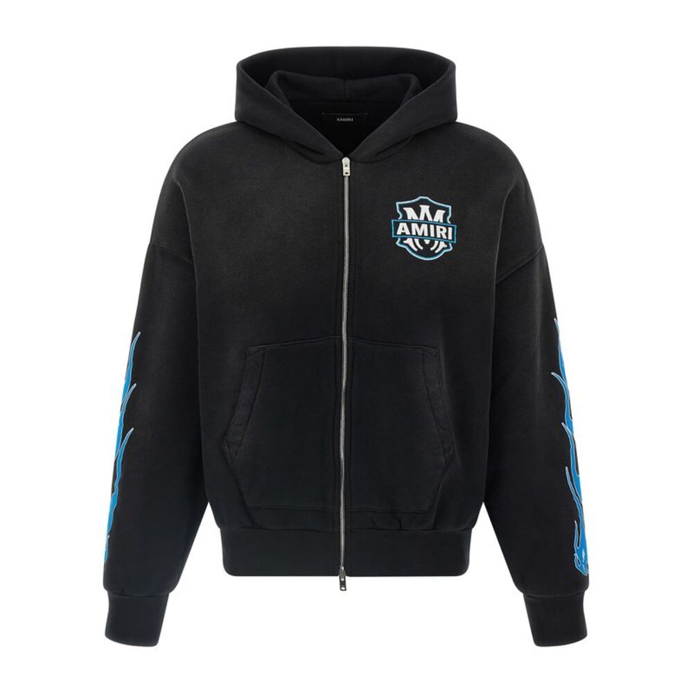 Amiri Black Cotton Men's Sweatshirt